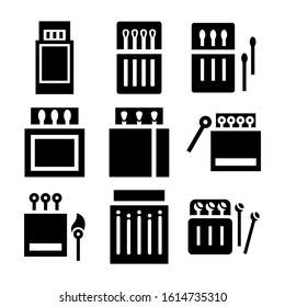 matches icon isolated sign symbol vector illustration - Collection of high quality black style vector icons
