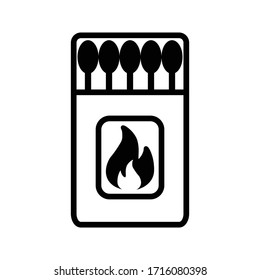 Matches icon on white background