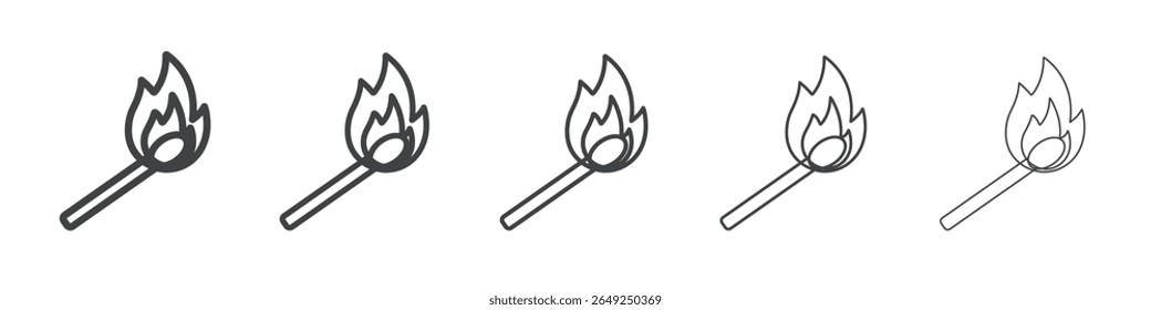 corresponde ao ícone símbolo simples de coleção de ilustrações