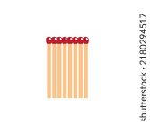 Matches icon template vector design