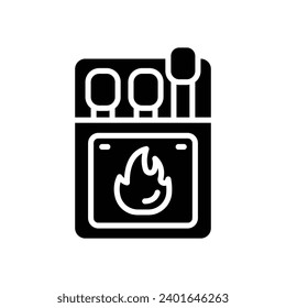 matches icon. vector glyph icon for your website, mobile, presentation, and logo design.