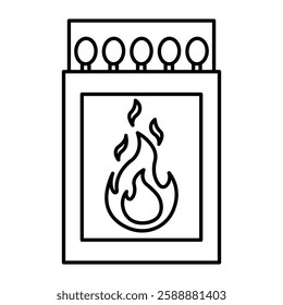 Matches icon Vector logo set flat