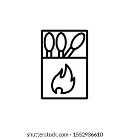matches icon vector template illustration  design eps - 10