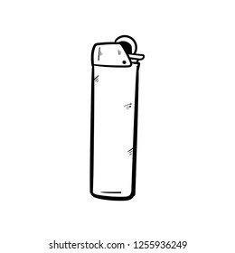 matches lighter doodle icon vector