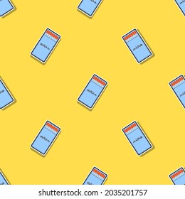 Matches seamless pattern. Vector illustration.