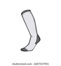 matches socks soccer cartoon. field stadium, fans training, equipment brands matches socks soccer sign. isolated symbol vector illustration