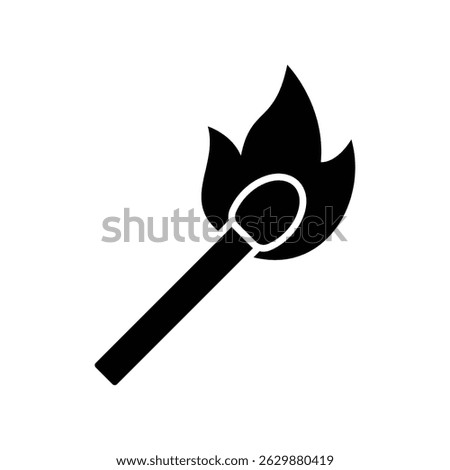 matches stick icon vector design template simple and clean