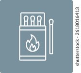 Matches vector icon. Can be used for printing, mobile and web applications.