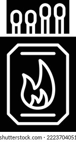 Matches vector icon. Can be used for printing, mobile and web applications.