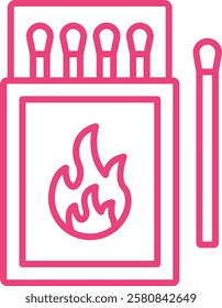 Matches vector icon. Can be used for printing, mobile and web applications.