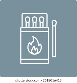 Matches vector icon. Can be used for printing, mobile and web applications.