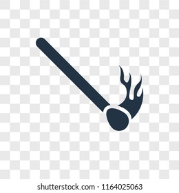 Matches vector icon isolated on transparent background, Matches logo concept