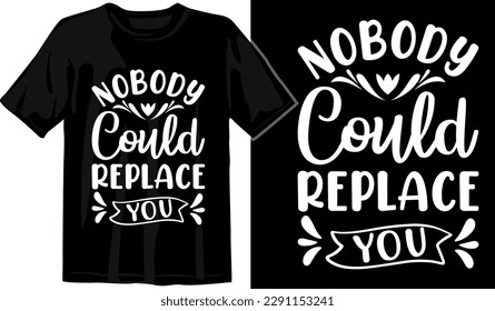 Matching Couple Custom Typography  T shirt Designs Vector