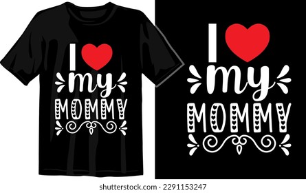 Matching Couple Custom Typography  T shirt Designs Vector