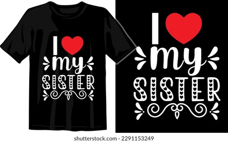 Matching Couple Custom Typography  T shirt Designs Vector