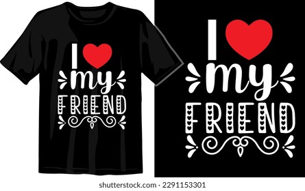 Matching Couple Custom Typography  T shirt Designs Vector