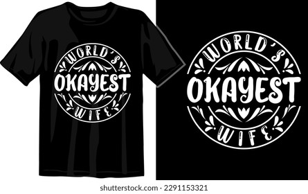 Matching Couple Custom Typography  T shirt Designs Vector
