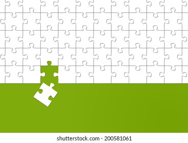 the matching puzzle piece