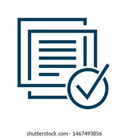 Matching. Vector linear icon on white background.
