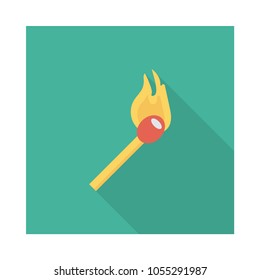  match-stick flame fire