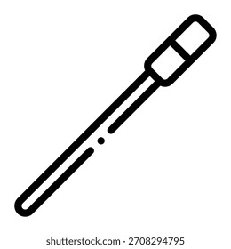 Un fósforo con una cabeza, adecuado para encender fuego, acampar o contenido promocional de supervivencia.