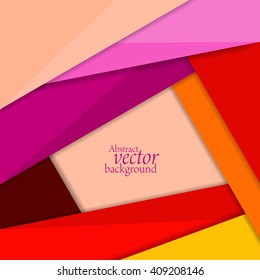 Material abstract vector design template