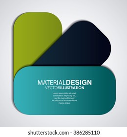 Material  background design 