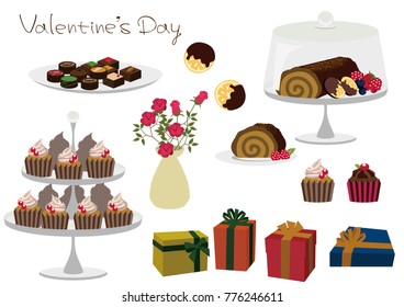 Material collection of chocolate gift.
Cake material collection.
Valentine 's material collection.
Valentine's clip art.