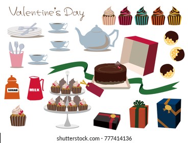 Material collection of chocolate gift.
Cake material collection.
Valentine 's material collection.
Valentine's clip art.
