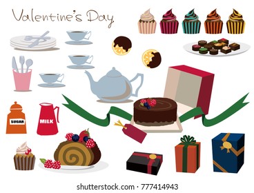 Material collection of chocolate gift.
Cake material collection.
Valentine 's material collection.
Valentine's clip art.