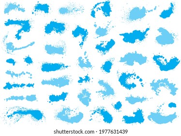 Material collection written in ink