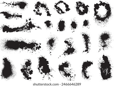 Colección de material escrita con tinta
