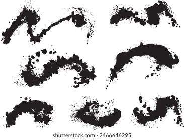 Colección de material escrita con tinta