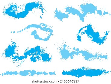 Colección de material escrita con tinta