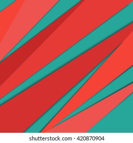 Material design background. Abstract Illustration