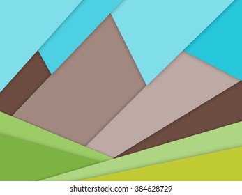 Material Design Background, Modern Digital Design. Material Design Concept.