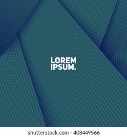 Material design background. Paper layers overlap. Eps10 vector template.