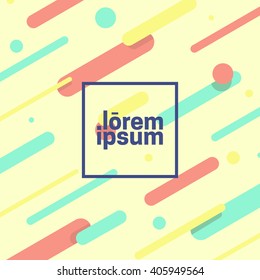 Material design background. Vector template for poster,banner,cover etc.