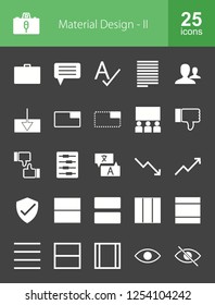 Material Design Glyph Icoms