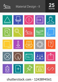 Material Design Line Icoms