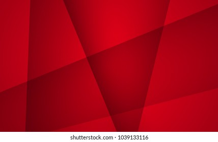 Material design red color. Abstract background. Vector illustration