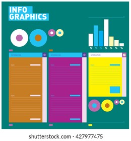 Material design ui set. Modern ui elements. Set of simple icons