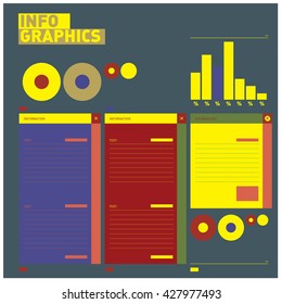 Material design ui set. Modern ui elements. Set of simple icons