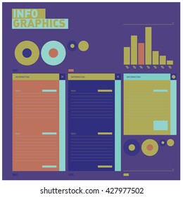 Material design ui set. Modern ui elements. Set of simple icons