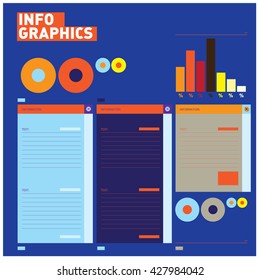 Material design ui set. Modern ui elements. Set of simple icons
