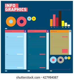 Material design ui set. Modern ui elements. Set of simple icons