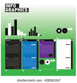 Material design ui set. Modern ui elements. Set of simple icons