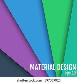 Material design vector background