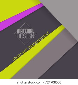 Material design wallpaper, grays and bright colors