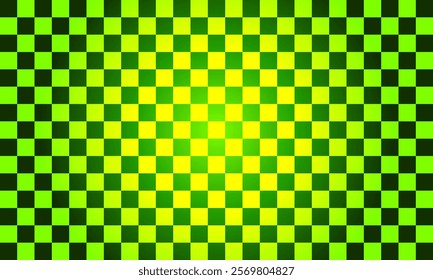 Material of the gradient and check background.